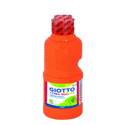 Tempera Giotto Fluo Orange 250 ml (8 Units)