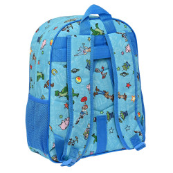 School Bag Toy Story Ready to play Light Blue (32 x 38 x 12 cm)