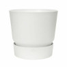 Plant pot Elho Greenville Ø 24,48 cm White Plastic