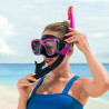 Snorkel Goggles and Tube for Children Bestway Grey Pink Adult