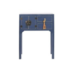 Console DKD Home Decor Blue Golden Fir MDF Wood 63 x 26 x 83 cm