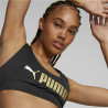 Sports Bra Puma Black Golden Multicolour