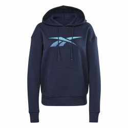 Women’s Hoodie Reebok Doorbuster Identity Dark blue