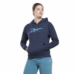 Women’s Hoodie Reebok Doorbuster Identity Dark blue