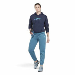 Women’s Hoodie Reebok Doorbuster Identity Dark blue