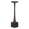 Candleholder 12 x 12 x 41,5 cm Grey Aluminium