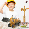 Construction set Colorbaby Construction Work Vehicles (Set) (2 Units)