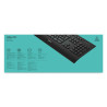 Keyboard Logitech 920-005217 Black QWERTY Qwerty US