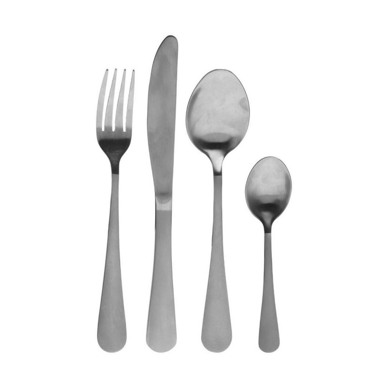 Cutlery Satin Steel Stainless steel 24 Pieces