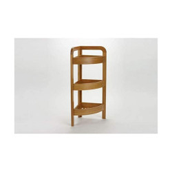 Corner Shelves 5five 3 Shelves 23 x 23 x 61 cm Bamboo