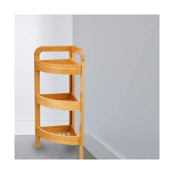 Corner Shelves 5five 3 Shelves 23 x 23 x 61 cm Bamboo