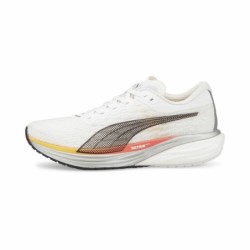 Running Shoes for Adults Puma Deviate Nitro White Men