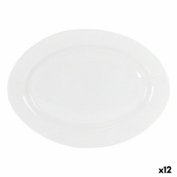 Serving Platter La Mediterránea Temara Oval 30,5 x 22,2 cm (12 Units)