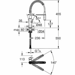 Mixer Tap Grohe Professional 30361000