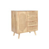 Sideboard DKD Home Decor Natural Metal Rubber wood 73,5 x 35 x 78 cm