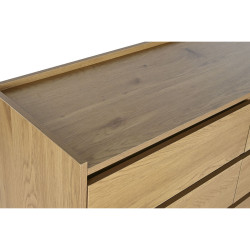 Chest of drawers Home ESPRIT Natural Oak MDF Wood 120 x 40 x 80 cm