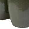 Vase 52 x 52 x 80 cm Green Ceramic (2 Units)