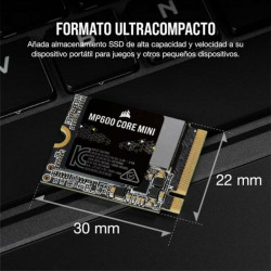 Hard Drive Corsair Force MP600 CORE MINI 2 TB 2 TB SSD