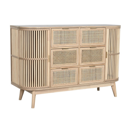 Chest of drawers Home ESPRIT Golden Natural Fir 120 x 40 x 80 cm