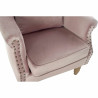 Armchair DKD Home Decor 73 x 70 x 87 cm Pink Rubber wood