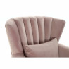 Armchair DKD Home Decor 73 x 70 x 87 cm Pink Rubber wood