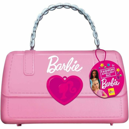 Bracelet Making Kit Lisciani Giochi Barbie Fashion jewelry bag Plastic (12 Pieces)