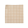 Non-slip Shower Mat Beige PVC 54 x 54 x 1 cm (6 Units)