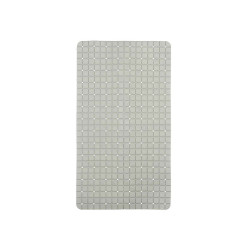 Non-slip Shower Mat Frames Grey PVC 67,7 x 38,5 x 0,7 cm (6 Units)