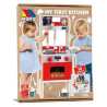 Toy kitchen Moltó 21293 Wood Red (10 pcs)