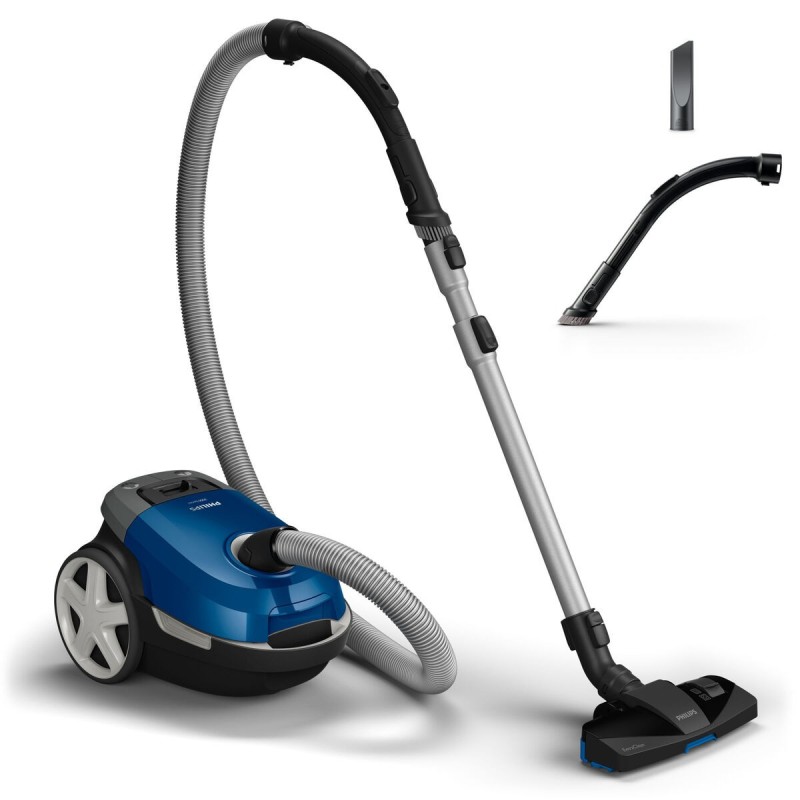 Bagged Vacuum Cleaner Philips XD3110/09 Blue Black Black/Blue 900 W