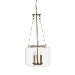 Ceiling Light Golden Crystal Iron 220-240 V 35 x 35 x 72 cm