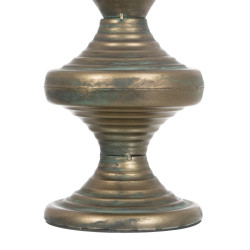 Candleholder Golden Iron 14 x 14 x 59 cm