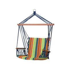 Hanging Hammock Textile Multicolour 100 x 50 x 3 cm