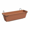 Plant pot Artevasi 60 x 20 x 17,3 cm Terracotta Plastic Rectangular