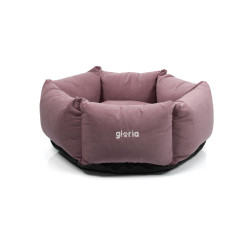 Dog Bed Gloria Hondarribia Pink 75 x 75 cm Hexagonal