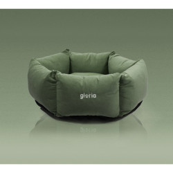 Dog Bed Gloria Hondarribia Green 75 x 75 cm Hexagonal