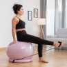 Yoga Ball with Stability Ring and Resistance Bands Ashtanball InnovaGoods