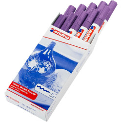 Permanent marker Edding 750 Violet (10 Units)