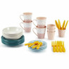 Dinnerware Set Ecoiffier Toy 32 Pieces