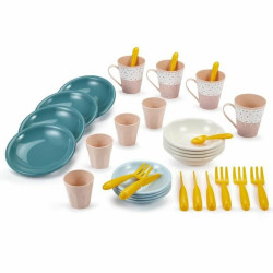 Dinnerware Set Ecoiffier Toy 32 Pieces