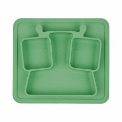 Plate Badabulle B005215 Silicone Children's