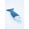 Fluffy toy Crochetts OCÉANO Dark blue Fish 11 x 6 x 46 cm 9 x 5 x 38 cm 2 Pieces