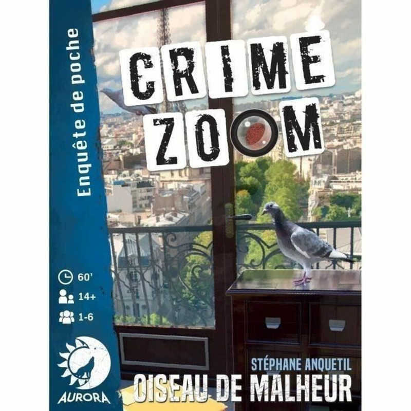 Board game Asmodee Crime Zoom : Oiseau de Malheur (FR)