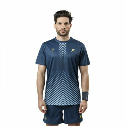 Men’s Short Sleeve T-Shirt Drop Shot Bentor Lima Blue