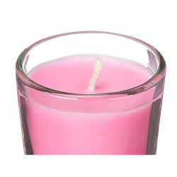 Scented Candle Set 16 x 6,5 x 11 cm (12 Units) Glass Orchid