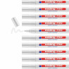 Permanent marker Edding 750  White (10 Units)