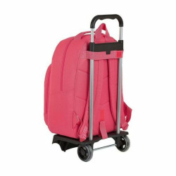 School Rucksack with Wheels 905 BlackFit8 M313G Pink (32 x 42 x 15 cm)