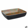 Bowl Viejo Valle Black Melamin (3 Units) (32,5 x 26,5 x 7,5 cm)