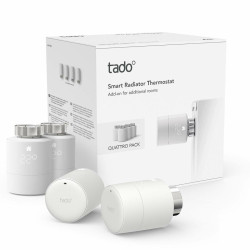 Programmable thermostat Tado Smart Radiator Thermostat - Quattro White (4 Units)