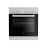 Gas Cooker BEKO FSE62110DW 60 cm 66 L White